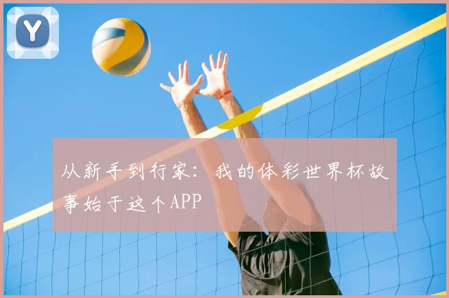 从新手到行家:我的体彩世界杯故事始于这个APP