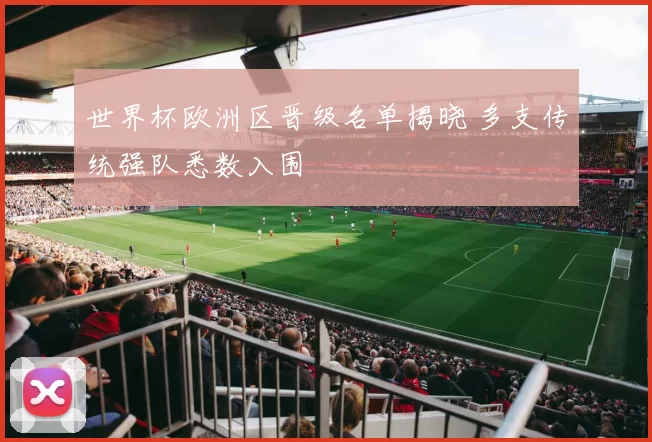 世界杯欧洲区晋级名单揭晓 多支传统强队悉数入围